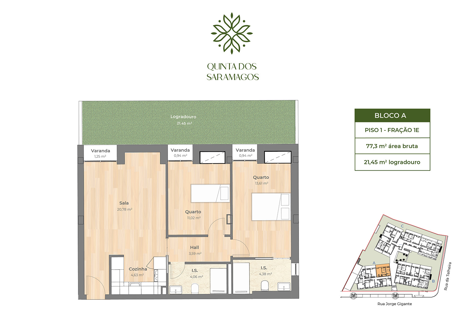 Quinta dos Saramagos - Planta