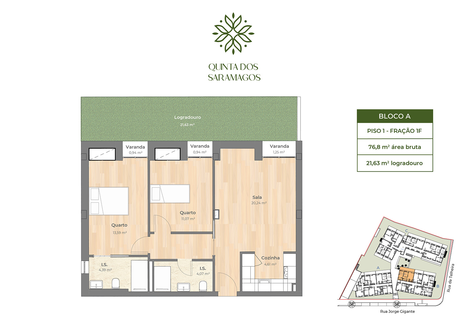 Quinta dos Saramagos - Planta